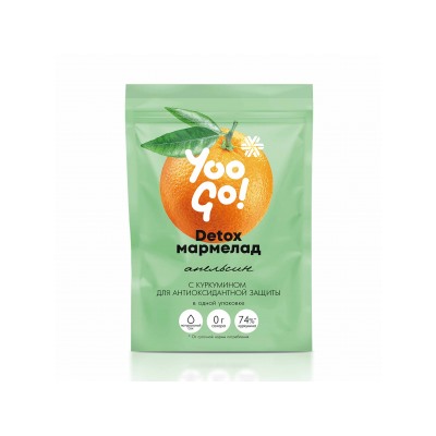 Натуральный жевательный мармелад (апельсин) - Yoo Gо