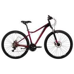 Велосипед STINGER 26" LAGUNA EVO красный, алюминий, размер 17"