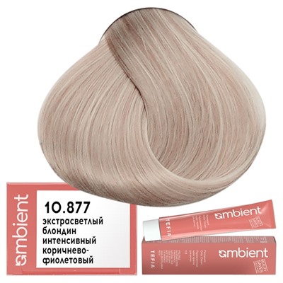 Крем-краска для волос AMBIENT 10.877, Tefia