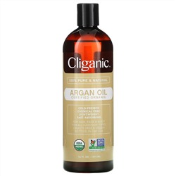 Cliganic, 100% Pure & Natural, Argan Oil, 16 fl oz (473 ml)