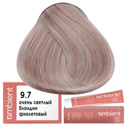 Крем-краска для волос AMBIENT 9.7, Tefia