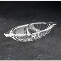 Менажница стеклянная «Ладья», 20×8×4,5 см