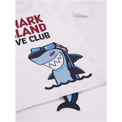 Комплект шорт для мальчика Denokids Shark Club