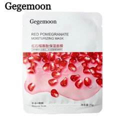 Тканевая маска для лица с экстрактом граната Gegemoon Moisturizing Mask Pomegranate (упаковка 10шт)