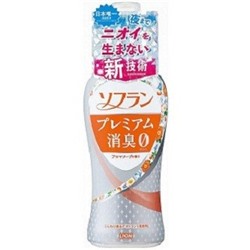 Кондиционер для белья Lion Soflan Premium защищающий от неприятного запаха, аромат цветов, 550 мл, Япония