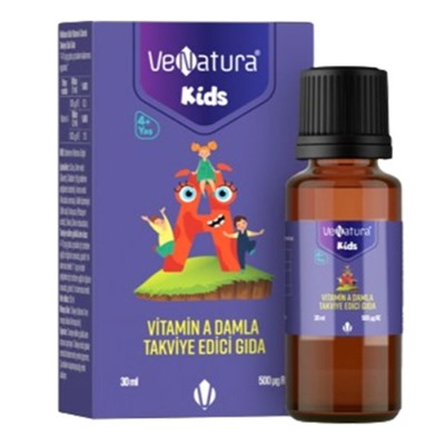 Venatura Kids Vitamin A Damla 30 ml