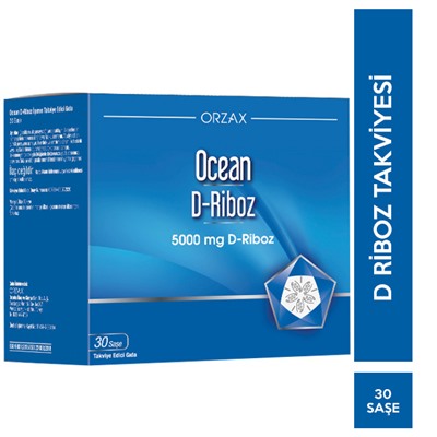 Orzax Ocean D Riboz 5000 mg 30 Saşe