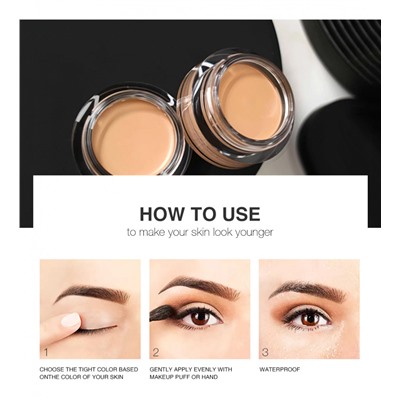 Праймер O.TWO.O Universal Cooling Eye Primer (арт. 9985) №2.0 Buff 5.5 g.