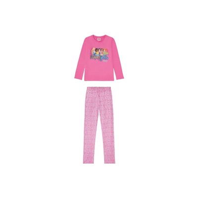 LEGO Kinder Mädchen Pyjama 2tlg. mit Druck auf der Vorderseite
