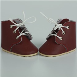 «Ботиночки бордовые» PR64061