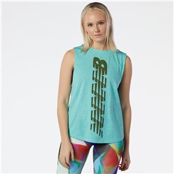 Relentless Cinched Back Graphic Tank