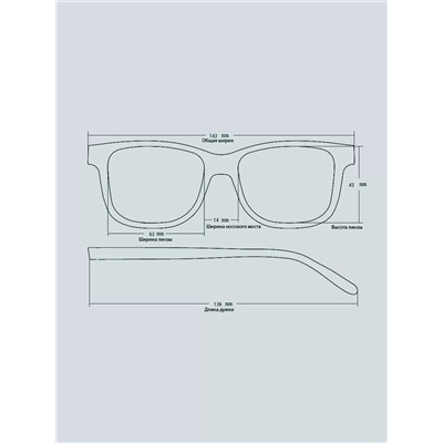 Солнцезащитные очки Graceline G01016 C10 линзы поляризационные