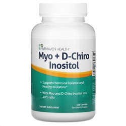 Fairhaven Health, Myo + D-Chiro Inositol, 120 Capsules