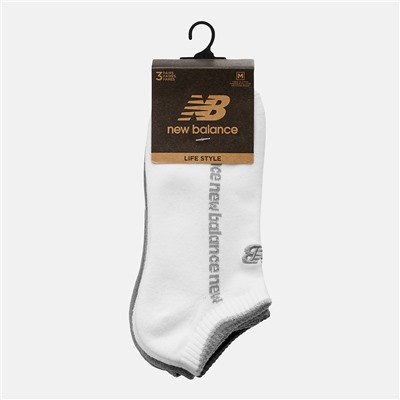 Essentials No Show Sock 3 Pack