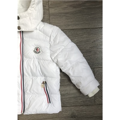 М.17-29 Куртка Moncler белая  (98,104,110,116,122)