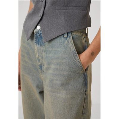 Even&Odd Tall - WIDE LEG DENIM - Джинсы свободного кроя - темно-синий деним