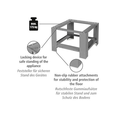 Wenko Universal Sockel ohne Schublade