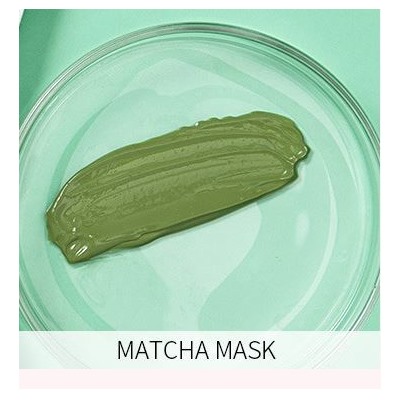 Laikou, Маска для лица с экстрактом чая Matcha, 1 шт, 3 гр.