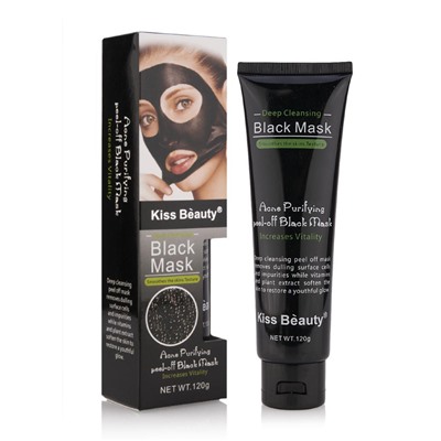 Черная маска BLACK MASK Kiss Beauty 120 гр