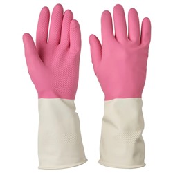 RINNIG РИННИГ Хозяйственные перчатки, розовый
