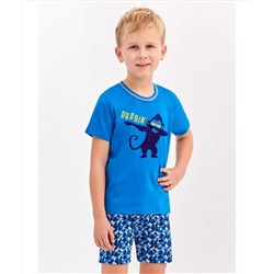 Детская хлопковая пижама 943/944-S20 Damian синий, Taro (Польша)