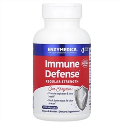 Enzymedica, Immune Defense®, с обычной силой действия, 120 капсул