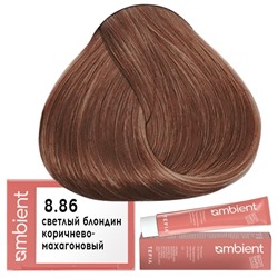 Крем-краска для волос AMBIENT 8.86, Tefia