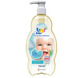 Uni Baby Boyasız Şampuan 700 ml