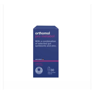 Orthomol pro metabol с пробиотиками и цинком