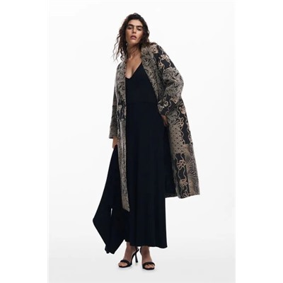 Long patch coat