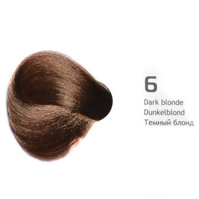 Kapous Professional Крем-краска для волос 6.0 насыщенный темный блонд 100 мл.