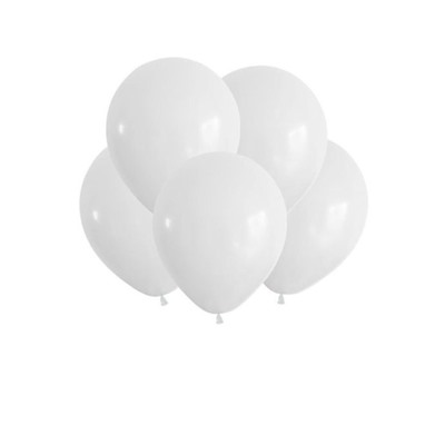 Воздушный шар 10 дюймов / Белый