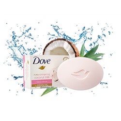 Крем-мыло “Dove” Кокосовое молочко и лепестки жасмина 135гр