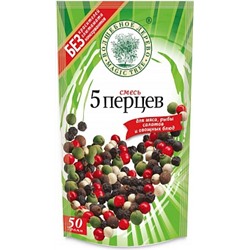 ВД ДОЙ-ПАК Смесь "5 перцев" горошком 50 г