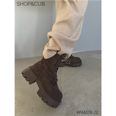 Зима ❄ Шикарные стильные ботинки на объемной подошве