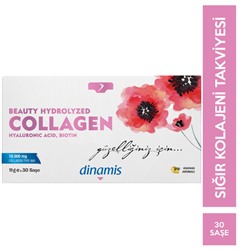 Dinamis Beauty Hydrolyzed Collagen 11 gr 30 Saşe Ananas Aromalı
