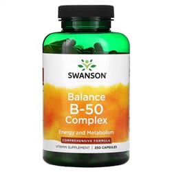 Swanson, Balance B-50 Complex, 250 капсул