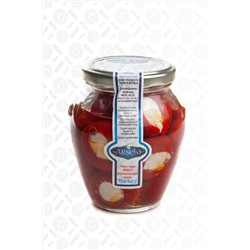 Перец красный Черри "Arsela" фаршированный сыром 290 гр 1/12 (стекло)