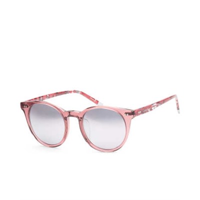 Calvin Klein Women's Red Round Sunglasses, Calvin Klein