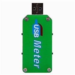 Измерительный прибор Тестер для проверки характеристик USB кабеля (green)