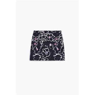 Flowers miniskirt