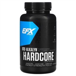 EFX Sports, Kre-Alkalyn Hardcore, 120 капсул