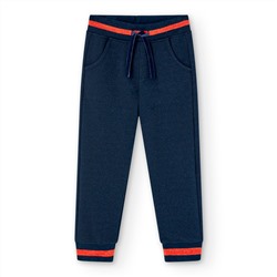 Pantalón jogger - algodón - azul marino