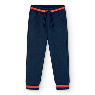 Pantalón jogger - algodón - azul marino