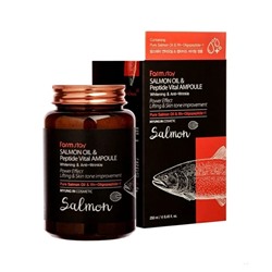 (Китай) Сыворотка FarmStay Salmon Oil & Peptide Vital Ampoule