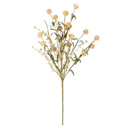 Искусственный цветок «Пушистик полевой», высота 65 см, цвет жёлтый