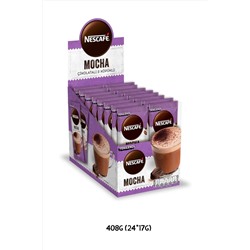 Nescafe Mocha Çikolatalı ve Köpüklü Çözünebilir Kahve Karışımı 24*17Gr