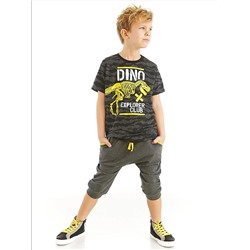 MSHB&G Комплект из футболки и шорт-капри для мальчика Dino Explorer