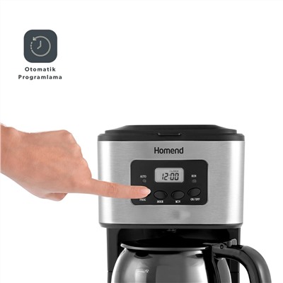 Homend Coffeebreak 5046h Автоматическая кофемашина с фильтром XL (12 чашек) с регулировкой времени