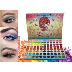 Профессиональная палитра теней для макияжа Kissy Yachan Beauty Eyeshadow Palette 88 цветов